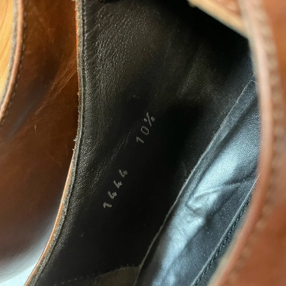 To Boot New York Made in Italy Grant  Double Monkstrap in Brown Size 10.5 D $399